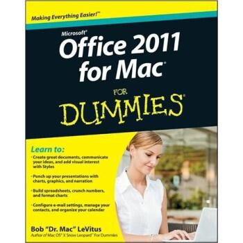 预订 Office 2011 for Mac for Dummies Office 2011 For Mac 入门: 9780470878699
