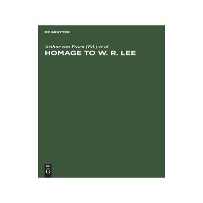[预订]Homage to W. R. Lee 9783110133936