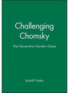预订 Challenging Chomsky - The Generative Garden Game 挑战乔姆斯基 - 生成花园游戏: 9780631180272