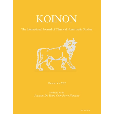 预订 Koinon V, 2022: The International Journal of Classical Numismatic Studies: The International Journal of Classical N