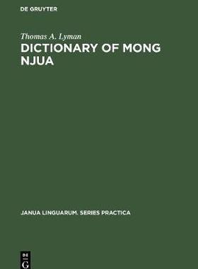[预订]Dictionary of Mong Njua 9789027926968