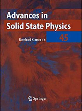 【预订】Advances in Solid State Physics 45 9783642065347