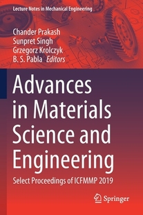 Engineering 预订 Science Select Icfmmp Advances 2019 Materials Proceedings and
