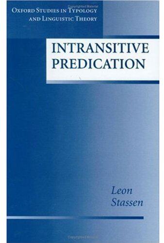 【预订】Intransitive Predication