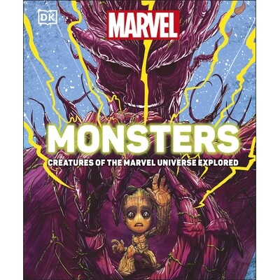 预订 Marvel Monsters: Creatures Of The Marvel Universe Explored 漫威怪物：探索漫威宇宙的生物: 9780241469385