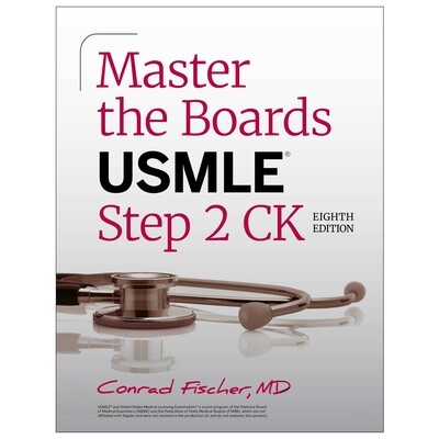 预订 Master the Boards USMLE Step 2 CK, Eighth Edition (2026) 美国医师执照考试第二阶段临床知识（USMLE Step 2 CK）备考指