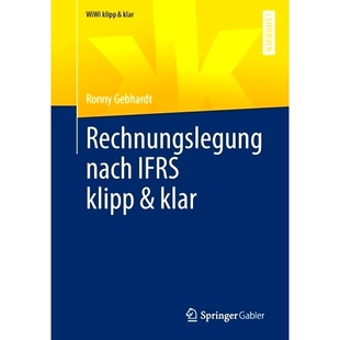 IFRS nach klipp 9783658360498 预订 klar Rechnungslegung