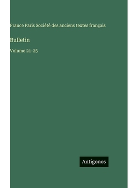 预订 Bulletin: Volume 21-25: 9783566400545