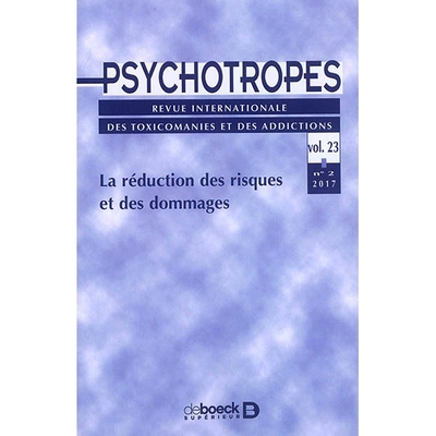 预订 Psychotropes, n° 2 (2017). La réduction des risques et des dommages 精神*，n° 2 (2017)。减少风险和损害: 97828