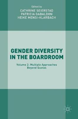 【预订】Gender Diversity in the Boardroom