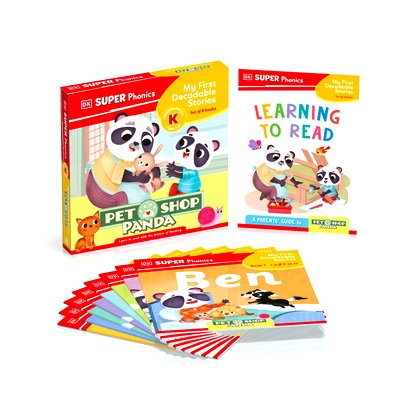 预订 DK Super Phonics My First Decodable Stories Pet Shop Panda: 9780593849262