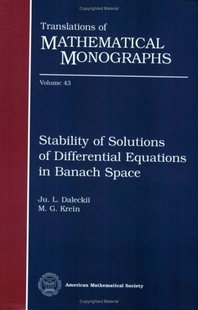Solutions Banach 预售 Space Stability Equations Differential