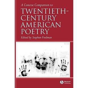 American Twentieth 预订 Poetry 20世纪美国诗歌指南 Companion 馆藏系列 Concise 9781405120036 经典 Century