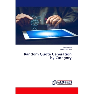 预订 Random Quote Generation by Category 按类别生成随机报价: 9786207468447