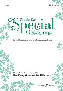 【预售】Music for Special Occasions: Sacred: For Weddings and Services of Celebration or Reflection