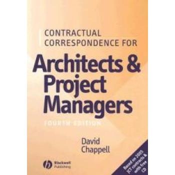 预订 Contractual Correspondence for Architects and Project Managers 4e 建筑师与项目管理：合同文书往来: 9781405135146
