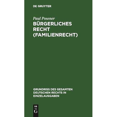 预订 Bürgerliches Recht (Familienrecht): 9783111169668