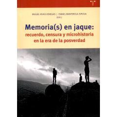 预订 Memoria(s) en jaque : recuerdo, censura y microhistoria en la era de la posverdad: 9788419823304