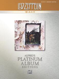 【预售】Led Zeppelin -- IV Platinum Drums: Drum Transcriptions