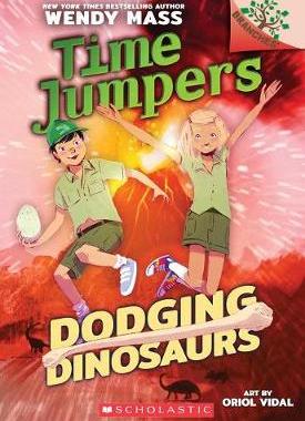 【预订】Dodging Dinosaurs: A Branches Book (Time Jumpers #4), 4