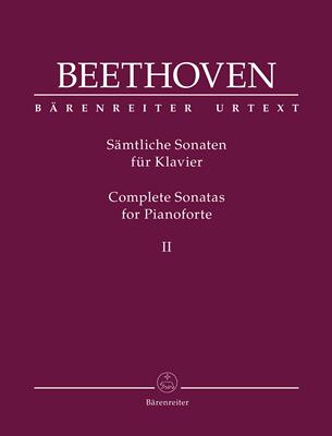 骑熊士净谱 贝多芬:钢琴奏鸣曲全集 2 进口原版 Beethoven:Complete Sonatas for Pianoforte II
