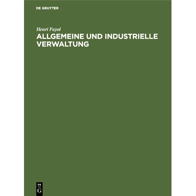 预订 Allgemeine und industrielle Verwaltung: 9783486757477