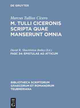 【预订】Epistulae ad Atticum 9783598712081