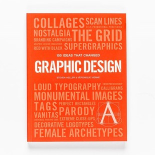 100 Ideas that 英文原版 Graphic 100个创意 Changed Design 改变平面设计