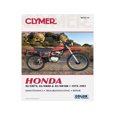 [预订]Clymer Honda XL/XR75, XL/XR80 & XL/XR100 1975-1991 9781599693156