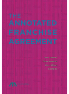 预订 The Annotated Franchise Agreement: 9781641052719