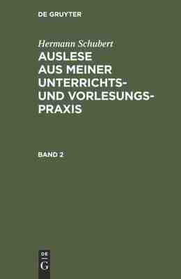 【预订】AUSL. A. M. UNTERRICHTS- U. VORLESUNGSPRAXIS BD. 2 9783111305417