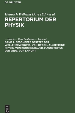 【预订】Besondere Gesetze der Wellenbewegung, von Broch. Allgemeine Physik,  9783111074573