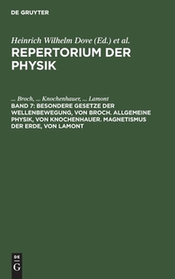 【预订】Besondere Gesetze der Wellenbewegung, von Broch. Allgemeine Physik,  9783111074573