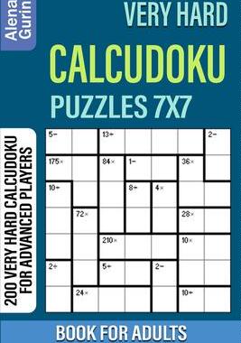 [预订]Very Hard Calcudoku Puzzles 7x7 Book for Adults: 200 Very Hard Calcudoku For Advanced Players 9798704192114