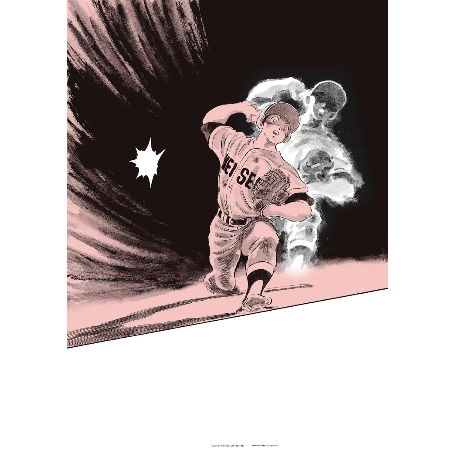 预售 日文原版 棒球英豪名场面海报收藏集 2 安达充画业55周年纪念！ 『タッチ』ポスターコレクション２
