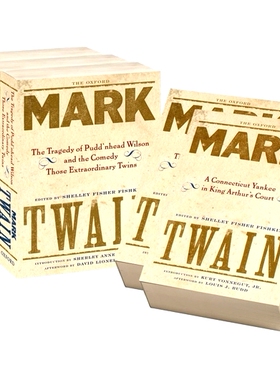 预订 The Oxford Mark Twain (Full Set): 29-Volume Centennial Paperback Set 马克·吐温全集（29卷简装合集）: 9780199733491