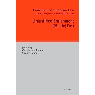 预订 Principles of European Law: Unjustified Enrichment 欧洲法原理：不公正财富: 9780199229406