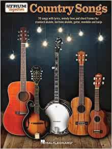 【预订】Strum Together: Country Songs - For Ukulele, Baritone Ukulele, Guitar, Banjo & Mandolin or Any Combination...