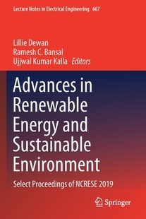 9789811553158 and 预订 Advances Sustainable Energy Renewable Environment