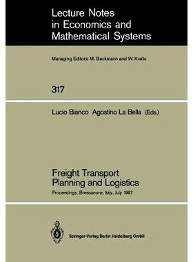 预订 Freight Transport Planning and Logistics: Proceedings of an International Seminar on Freight Transport Planning and