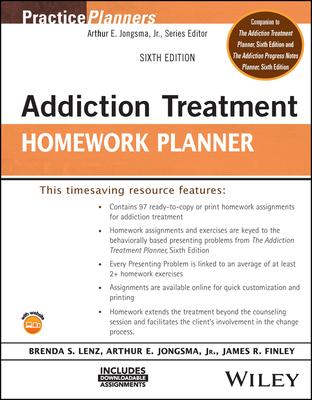 [预订]Addiction Treatment Homework Planner, Sixth Edition 9781119987789