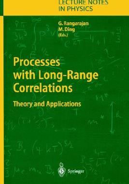 【预订】Processes with Long-Range Correlations