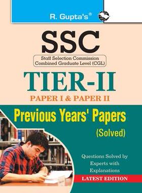 [预订]Ssc: Tier-II (Paper-I & II) Previous Years’ Papers (Solved) 9789350127964