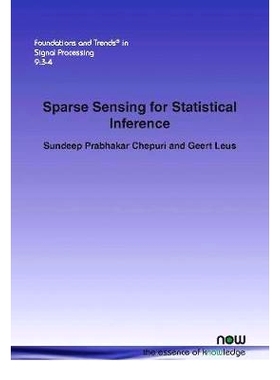预订 Sparse Sensing for Statistical Inference 用于统计推断的稀疏传感: 9781680832365