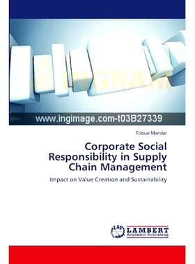 预订 Corporate Social Responsibility in Supply Chain Management: 9783659485251