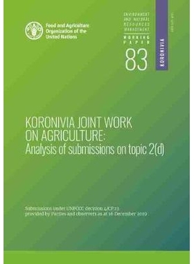 预订 Koronivia Joint Work on Agriculture Analysis of submissions on topic 2(d): 9789251326572