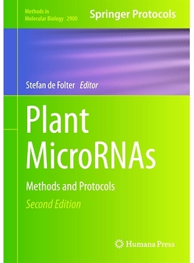 预订 Plant MicroRNAs: Methods and Protocols 植物微 RNA：方法与协议 第2版: 9781071643976