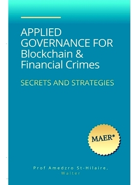 预订 Applied Governance for Blockchains & Financial Crimes: 9781998145096