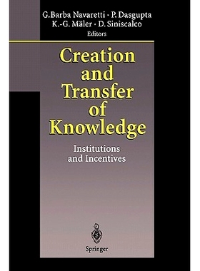 预订 Creation and Transfer of Knowledge: Institutions and Incentives: 9783642084089