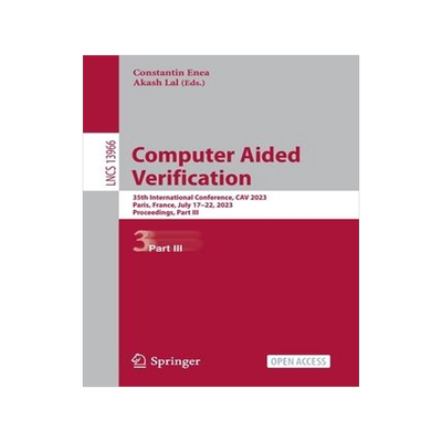 [预订]Computer Aided Verification 9783031377082